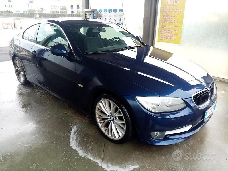 Usata BMW 320 184 CV (135 kW) 2012 Blu Coupé