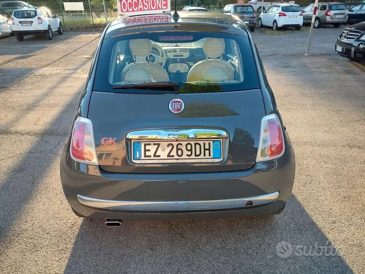 Usata Fiat 500 Lounge 95 CV (69 kW) 2015 Grigio Berlina
