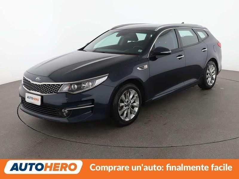 Usata Kia Optima 141 CV (103 kW) 2017 Blu/azzurro Station wagon