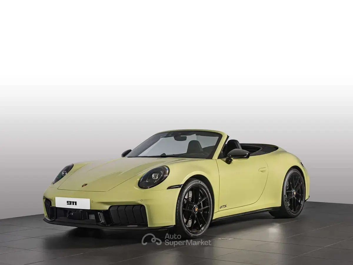 Nouvelle Porsche 911 541 ch (397 kW) 2026 Jaune Cabriolet