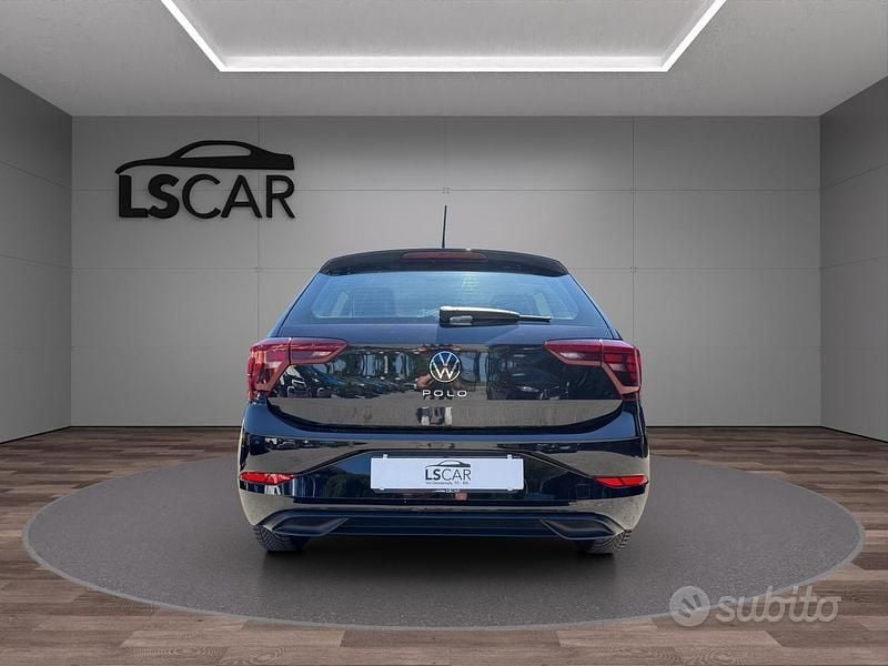 Usata VW Polo Life 95 CV (69 kW) 2022 Nero Utilitaria