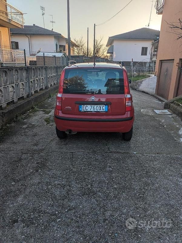 Usata Fiat Panda 54 CV (39 kW) 2010 Rosso Utilitaria