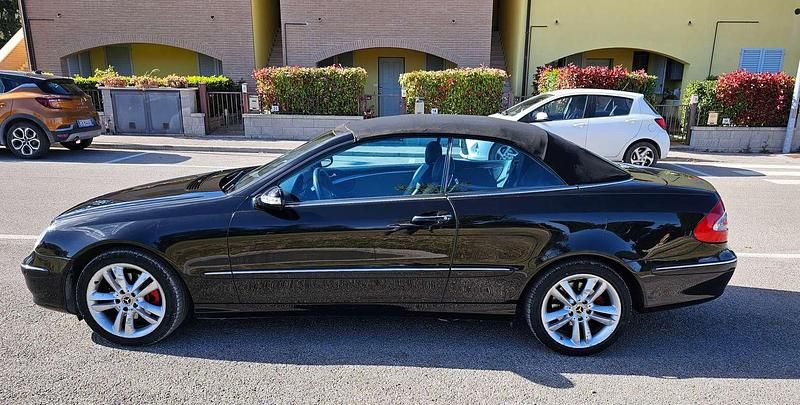 Usata Mercedes CLK200 Avantgarde 163 CV (119 kW) 2005 Nero Cabrio