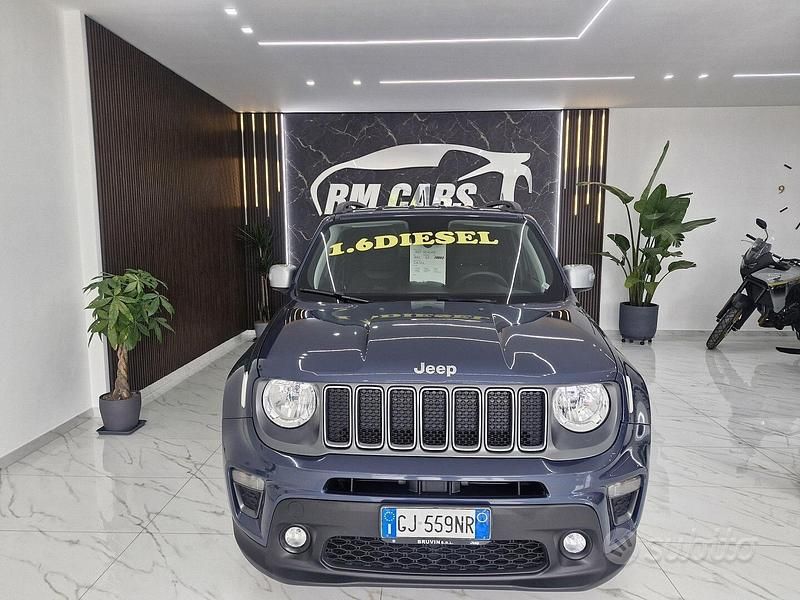 Usata Jeep Renegade Limited 131 CV (96 kW) 2022 Blu SUV
