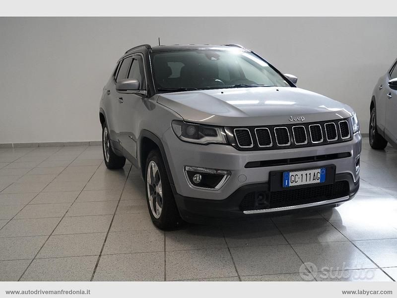 Usata Jeep Compass Limited 140 CV (102 kW) 2019 Grigio SUV