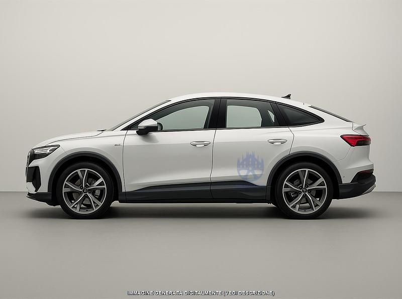 Usata Audi Q4 Sportback e-tron S-Line 210 kW (286 CV) 2024 Bianco SUV