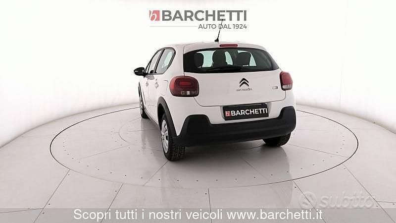 Usata Citroën C3 Feel 102 CV (75 kW) 2022 Bianco Utilitaria