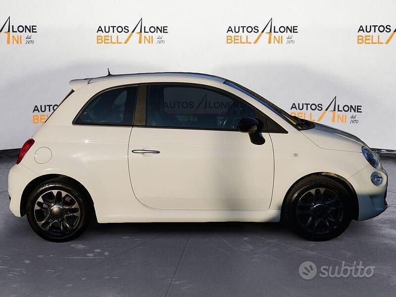 Usata Fiat 500 Sport 70 CV (51 kW) 2021 Bianco pastello Utilitaria