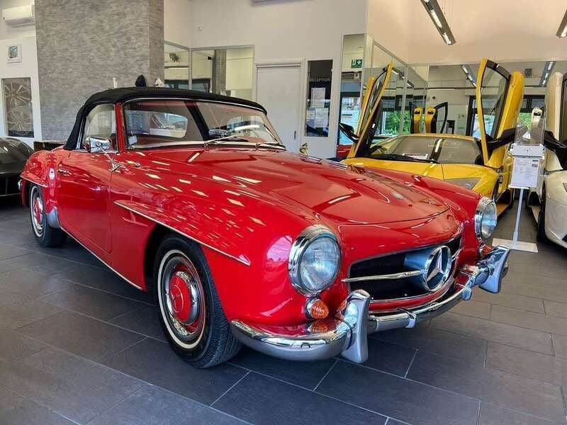 Usata Mercedes 190 105 CV (77 kW) 1962 Rosso Berlina