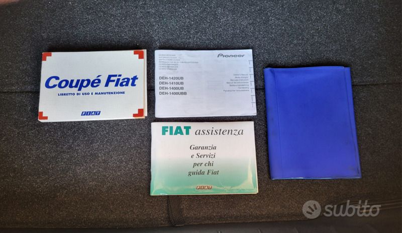 Usata Fiat Coupé 131 CV (96 kW) 1997 Nero Coupé