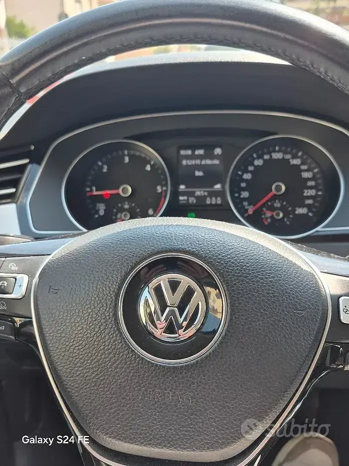 Usata VW Passat 150 CV (110 kW) 2016 Nero Station wagon