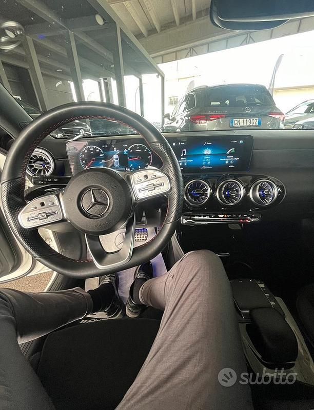 Usata Mercedes 180 Premium 2022 Bianco Berlina