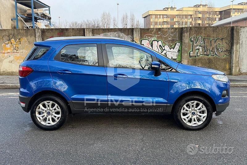 Usata Ford Ecosport Titanium 95 CV (69 kW) 2016 Blu SUV