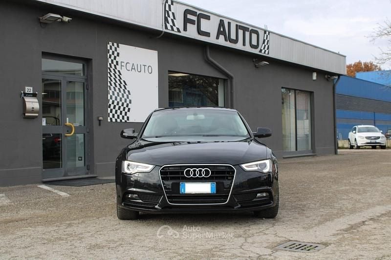 Usata Audi A5 177 CV (130 kW) 2014 Nero Coupé