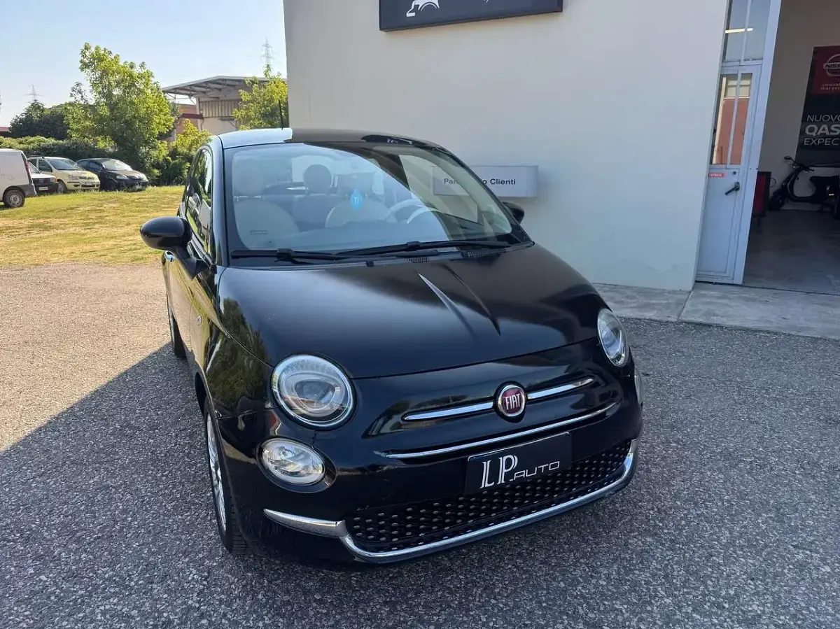 Usata Fiat 500 Lounge 69 CV (50 kW) 2017 Nero Utilitaria