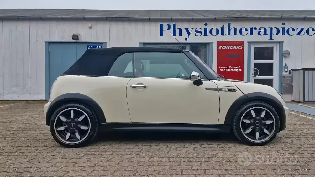 Usata Mini Cooper S Cabriolet 170 CV (125 kW) 2008 Beige Cabrio