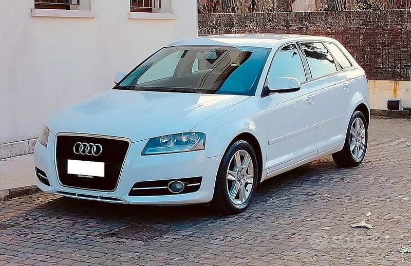 Brugt Audi A3 105 HK (77 kW) 2012 Hvid Hatchback