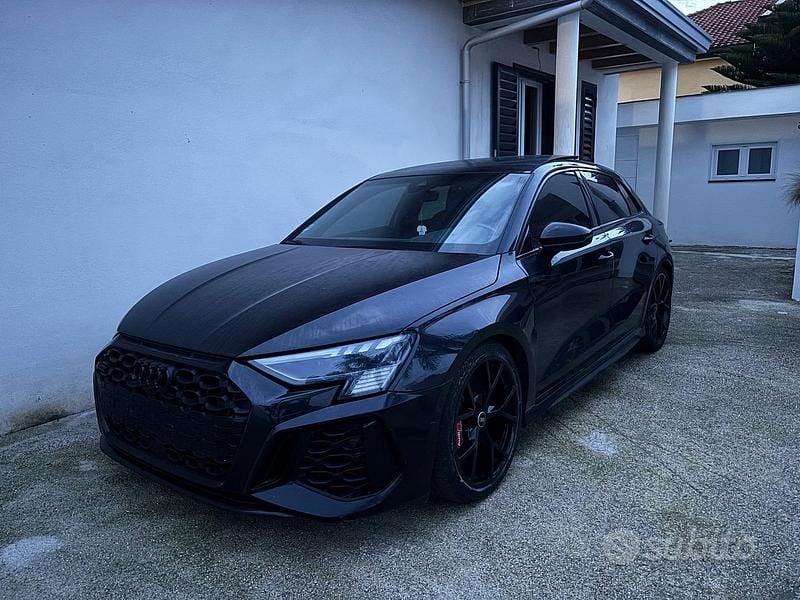 Usata Audi RS3 400 CV (294 kW) 2023 Nero Berlina