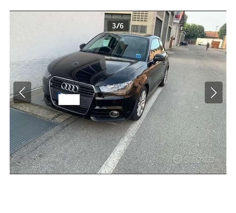 Usata Audi A1 Ambition 86 CV (63 kW) 2010 Nero Utilitaria