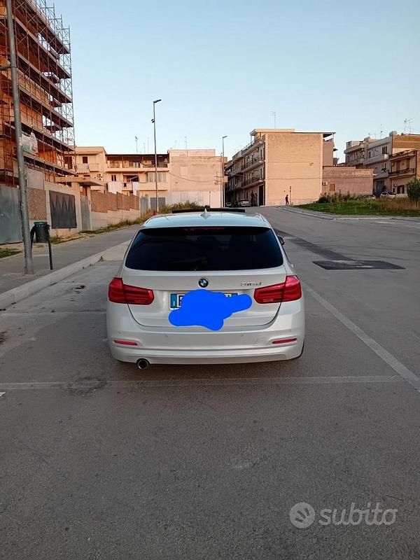 Usata BMW 316 116 CV (85 kW) 2016 Bianco Station wagon