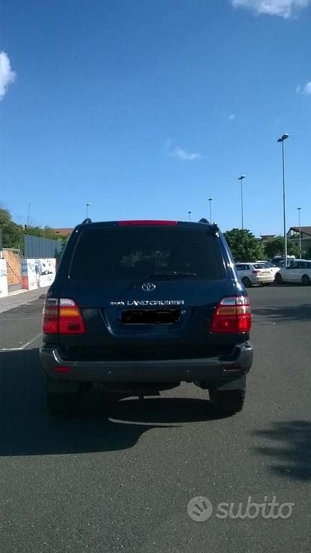 Usata Toyota Land Cruiser 2001 Blu Berlina