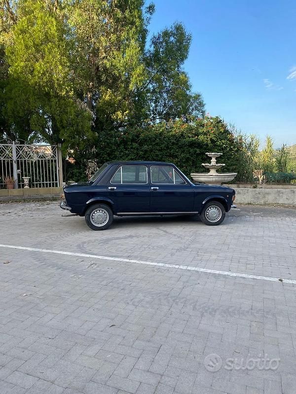 Usata Fiat 128 1970 Blu Berlina