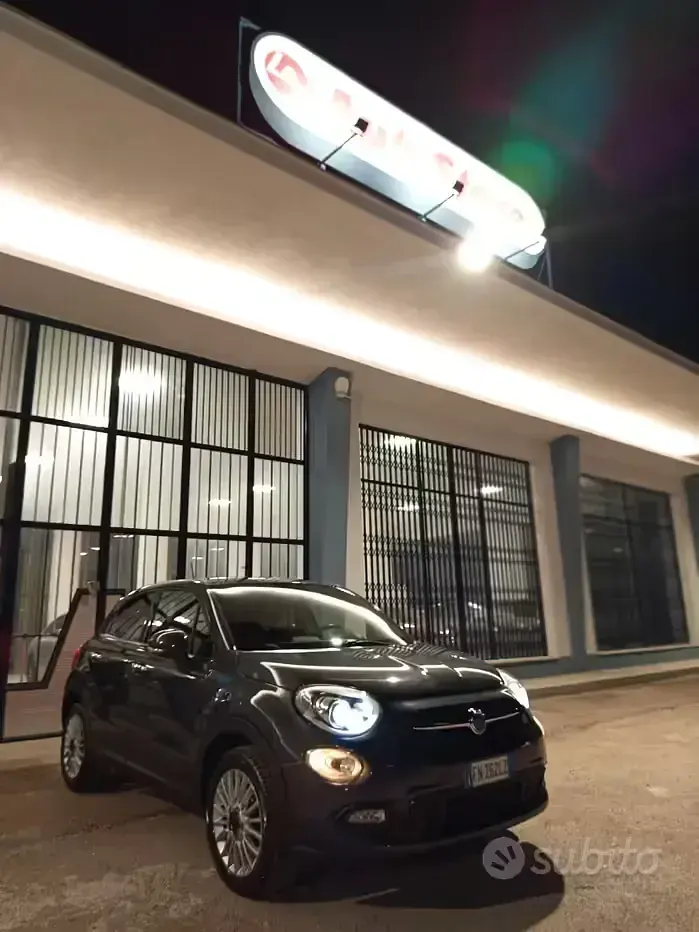 Usata Fiat 500X Lounge 120 CV (88 kW) 2018 Grigio SUV