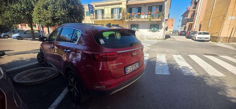 Usata Kia Sportage GT-Line 141 CV (103 kW) 2017 Rosso SUV