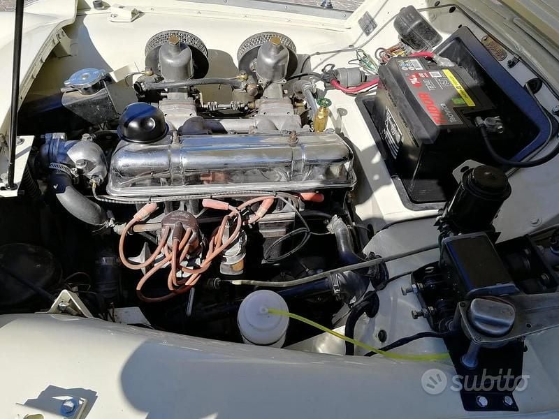 Usata Triumph TR3 1950 Bianco Cabrio