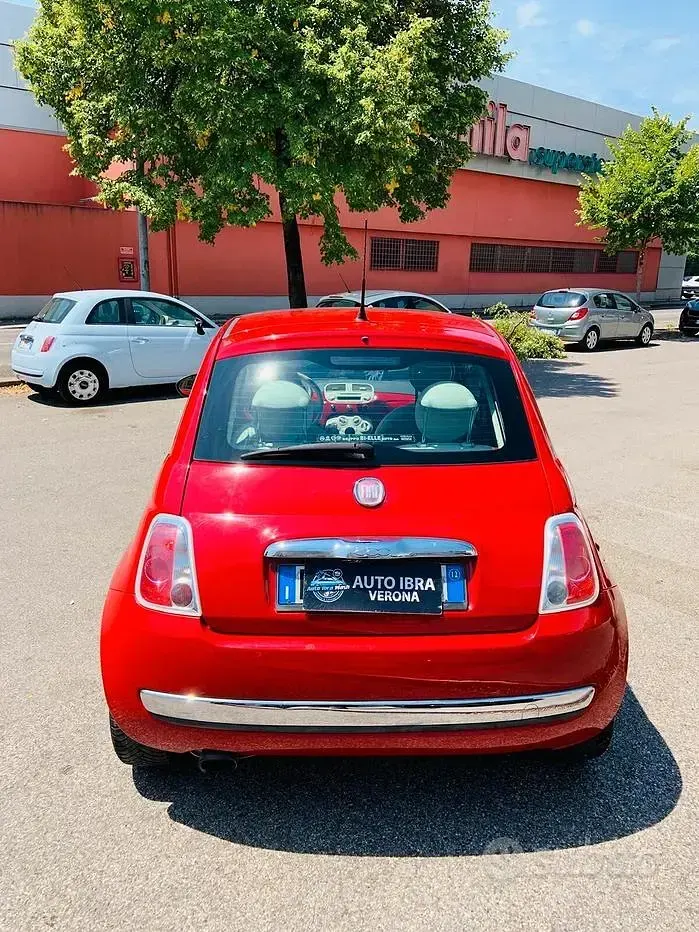 Usata Fiat 500 Pop 69 CV (50 kW) 2012 Rosso Berlina