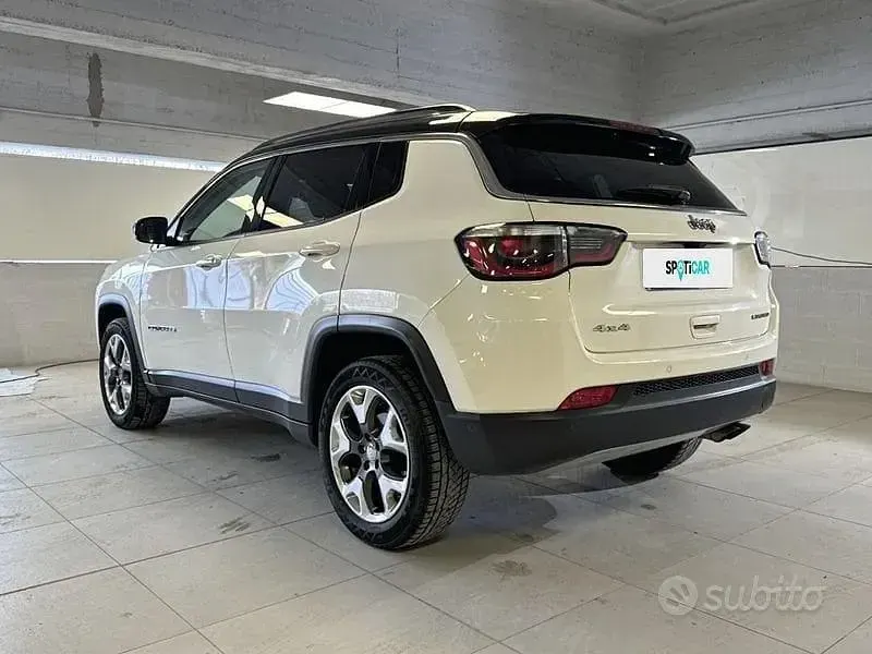 Usata Jeep Compass Limited 170 CV (125 kW) 2019 Bianco SUV