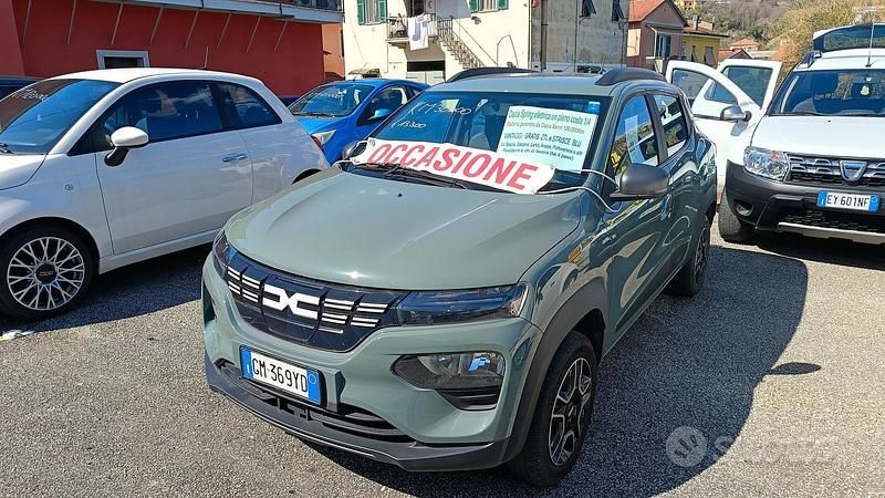 Usata Dacia Spring Expression 47 kW (65 CV) 2023 Verde Utilitaria