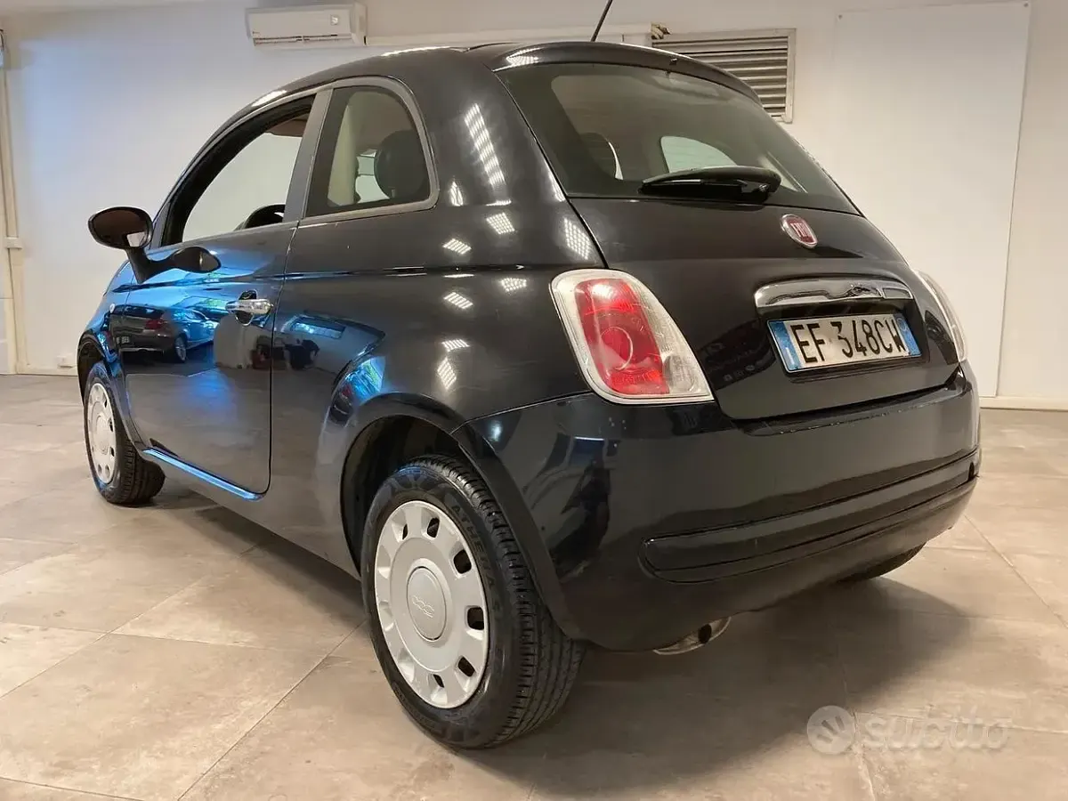 Usata Fiat 500 69 CV (50 kW) 2010 Nero Berlina