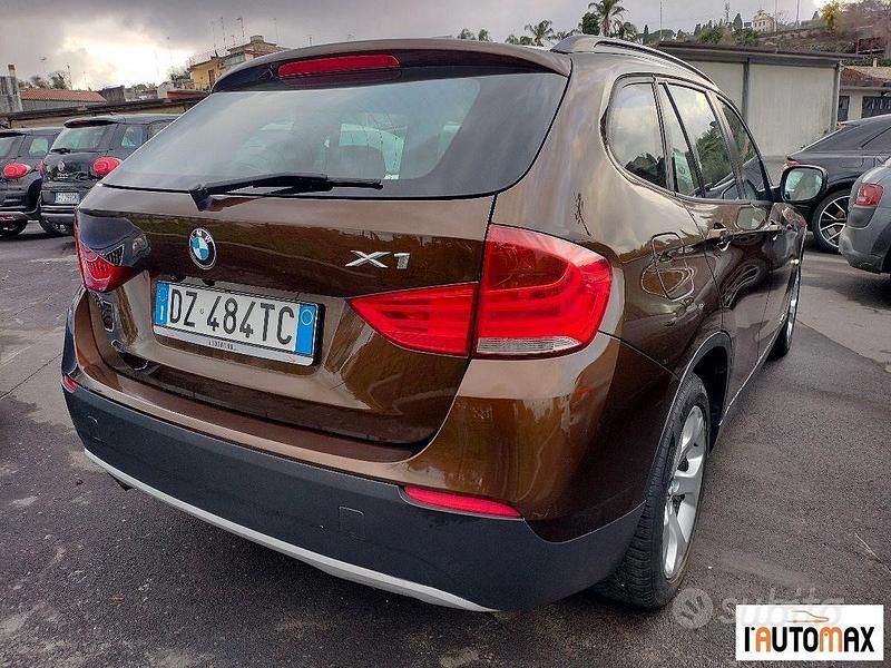Usata BMW X1 Efficient Dynamics 177 CV (130 kW) 2010 Marrone SUV