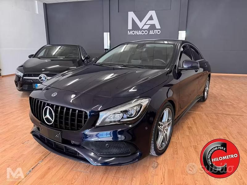 Usata Mercedes CLA200 Premium 135 CV (99 kW) 2018 Blu Berlina