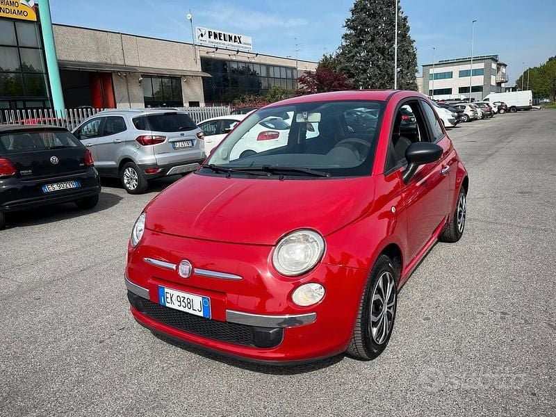 Usata Fiat 500 Lounge 69 CV (50 kW) 2011 Rosso Berlina
