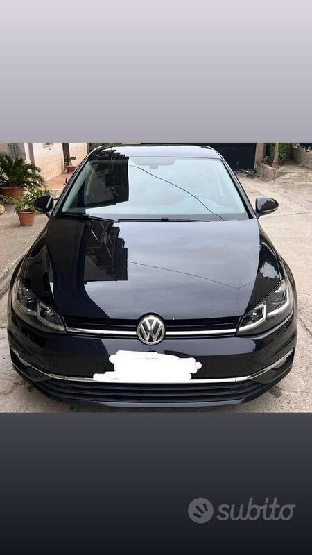 Usata VW Golf VII 116 CV (85 kW) 2017 Nero Berlina