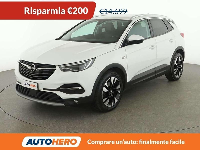 Usata Opel Grandland X Innovation 120 CV (88 kW) 2018 Bianco SUV