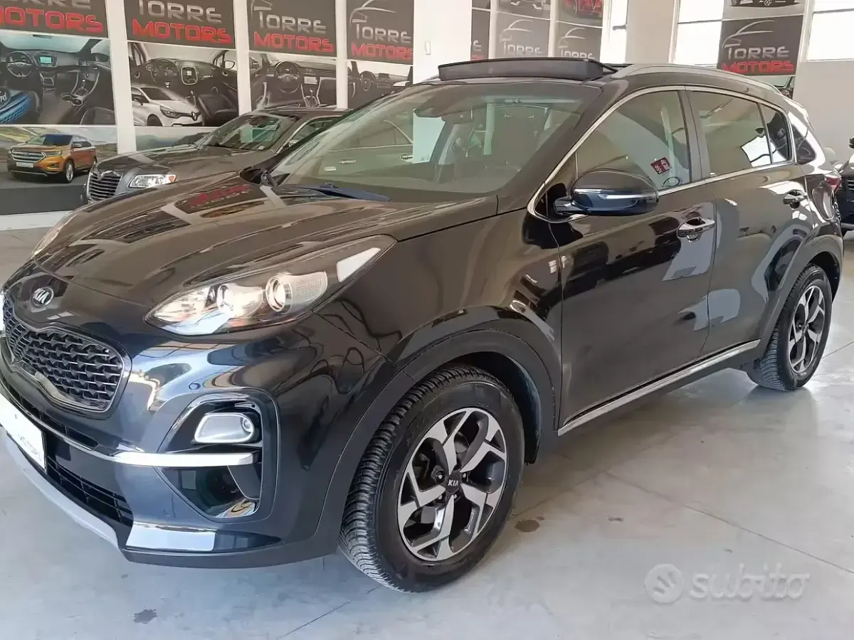 Usata Kia Sportage 136 CV (100 kW) 2019 Nero SUV