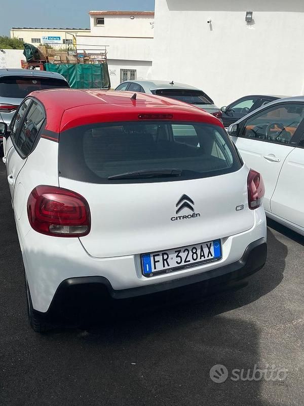 Usata Citroën C3 Shine 99 CV (72 kW) 2018 Bianco Utilitaria