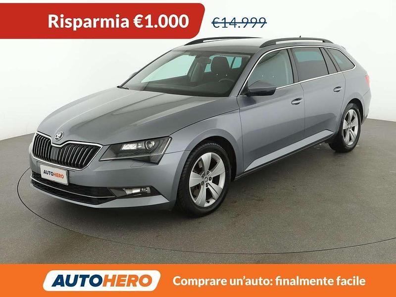 Usata Skoda Superb Ambition 150 CV (110 kW) 2016 Grigio Station wagon