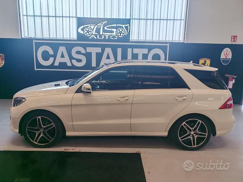 Käytetty Mercedes ML250 Premium 204 HP (150 kW) 2013 Valkoinen Katumaasturi