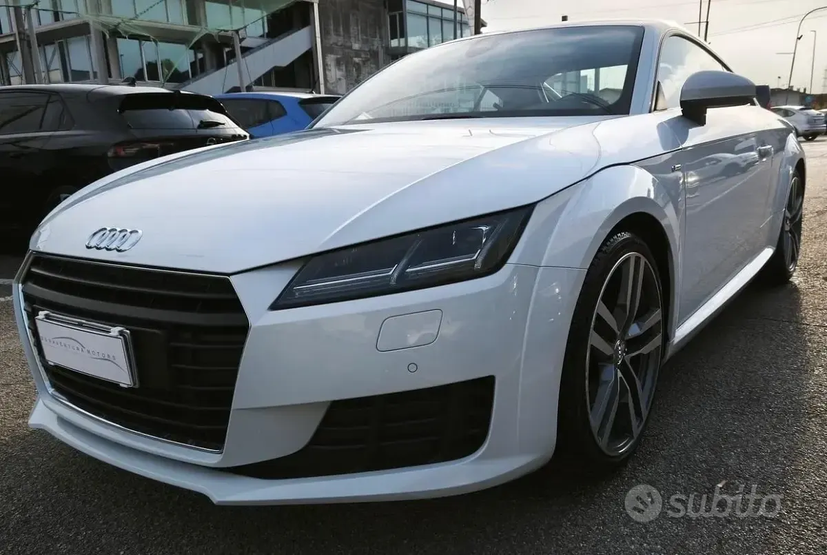 Usata Audi TT S-Line 184 CV (135 kW) 2015 Bianco Coupé