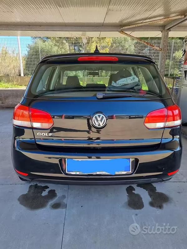 Usata VW Golf VI 2011 Nero Utilitaria