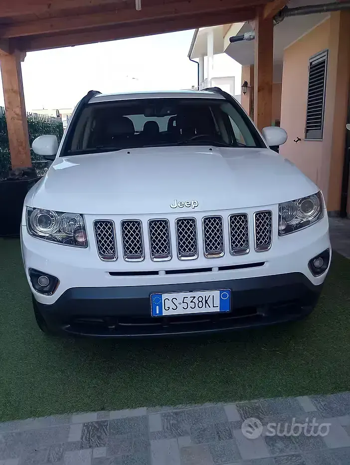 Usata Jeep Compass Limited 136 CV (100 kW) 2014 Bianco SUV