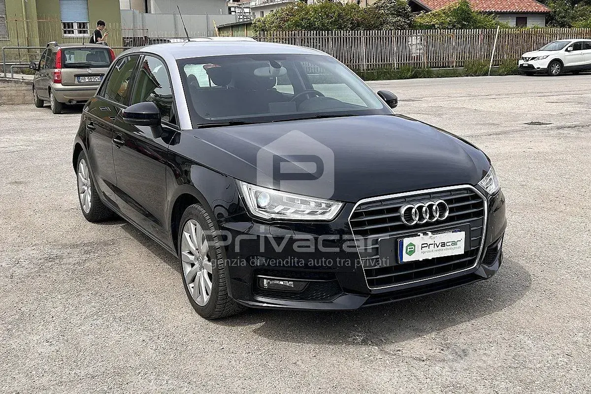 Usata Audi A1 Admired 116 CV (85 kW) 2017 Nero Utilitaria