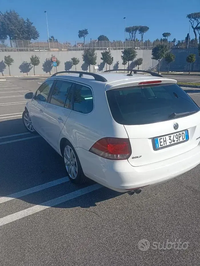 Usata VW Golf VI 140 CV (102 kW) 2011 Bianco Utilitaria
