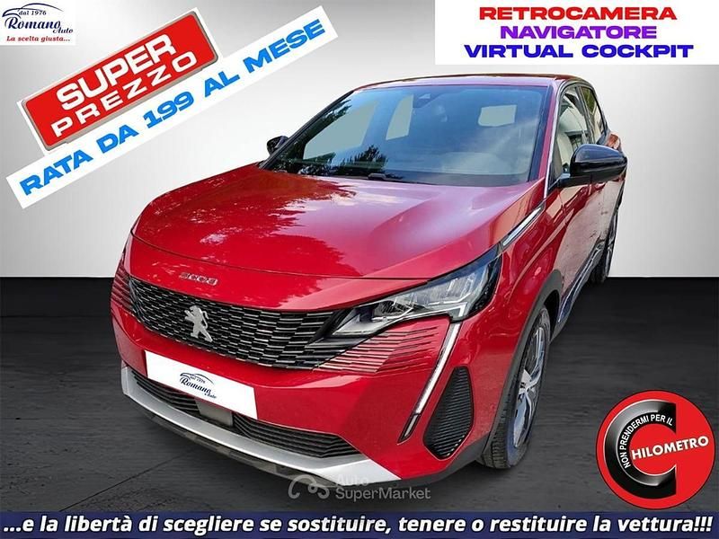 Rosso Usata 2023 Peugeot 3008 Allure SUV | 18.990 € (Ottimo prezzo) - Immagine 1/3