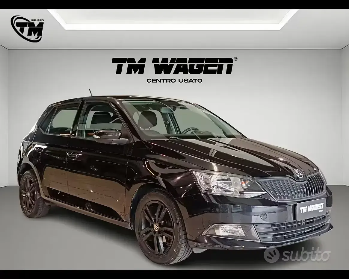 Usata Skoda Fabia Ambition 60 CV (44 kW) 2016 Nero Berlina