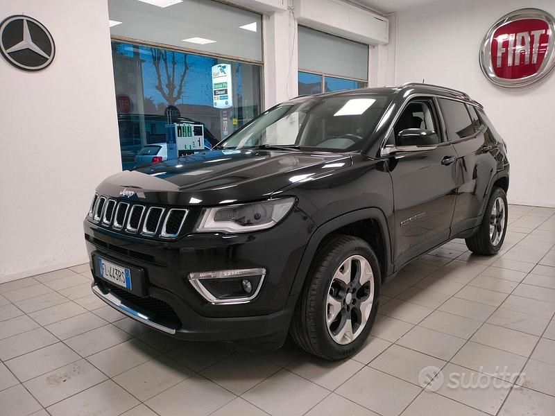Usata Jeep Compass Limited 140 CV (102 kW) 2017 Nero SUV